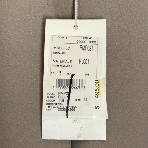 NWT Vintage Giorgio Armani Le Collezioni Women’s Taupe Dress Pants, 12 - Picture 4 of 13